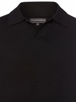 Finshley & Harding Pullover & Strickjacken<Herren Pullover schwarz uni