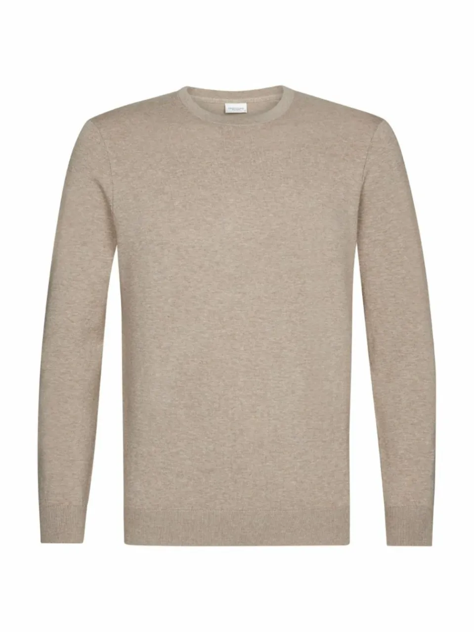 Profuomo Pullover & Strickjacken<Herren Pullover beige uni