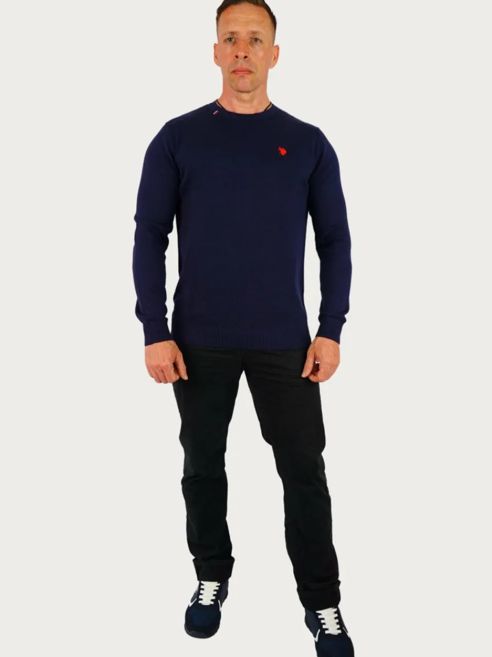 U.S. Polo Assn. Pullover & Strickjacken<Herren Pullover marine uni