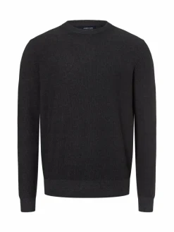 Andrew James Pullover & Strickjacken<Herren Pullover schwarz uni