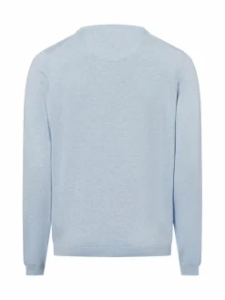Fynch-Hatton Pullover & Strickjacken<Herren Pullover hellblau uni
