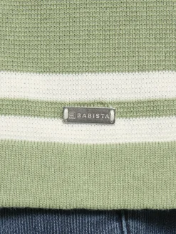 BABISTA Poloshirts<Herren Pullover - ALERIO lind gestreift