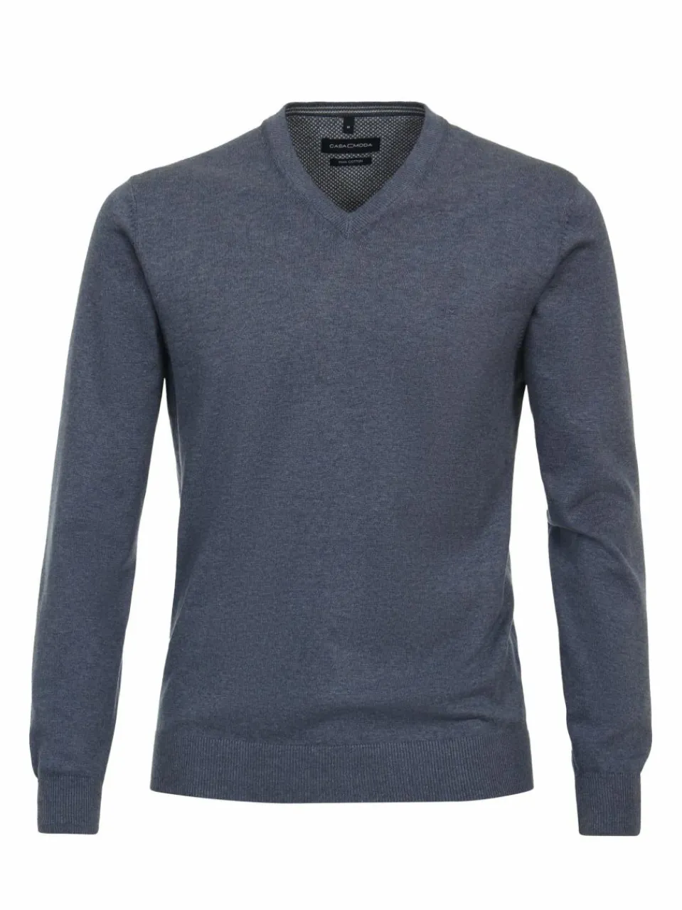 CASAMODA Pullover & Strickjacken<Herren Pullover - Basic blau uni