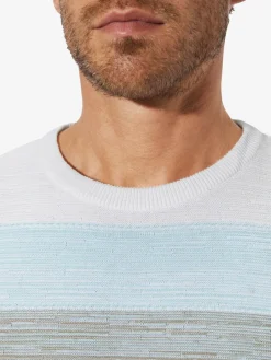 BABISTA Pullover & Strickjacken<Herren Pullover - CARIENO blau rot gestreift