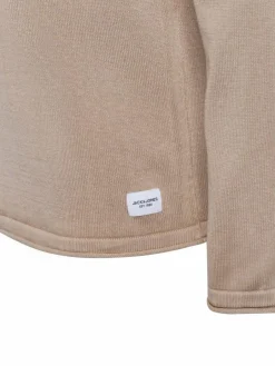 Jack & Jones Pullover & Strickjacken<Herren Pullover - JJEleo beige uni