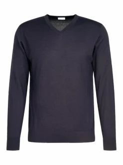 Seidensticker Pullover & Strickjacken<Herren Pullover - Uni blau uni
