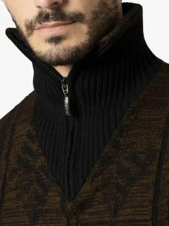 BABISTA Pullover & Strickjacken<Herren Pullover - VISTARINO braun gemustert