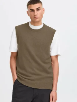 Herren Solid Pullover & Strickjacken>Herren Pullunder - SDRICK