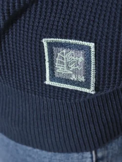 Jan Vanderstorm Pullover & Strickjacken<Herren Pullunder - URVA blau uni