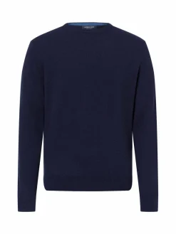 Andrew James Pullover & Strickjacken<Herren Pure Cashmere Pullover marine uni