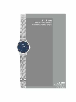 Rhodenwald & Söhne Uhren<Herren Quarzuhr - Arakon II silber uni