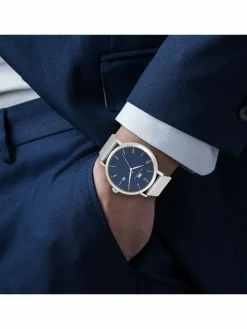 Rhodenwald & Söhne Uhren<Herren Quarzuhr - Arakon II silber uni