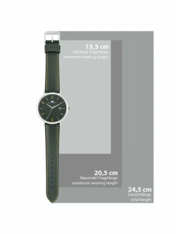 Rhodenwald & Söhne Uhren<Herren Quarzuhr - Arakon II silber uni