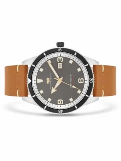 Rhodenwald & Söhne Uhren<Herren Quarzuhr - Vintage II silber uni