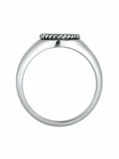 KUZZOI Schmuck<Herren Ring silber uni