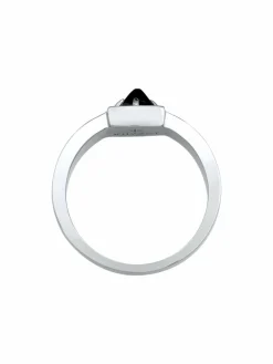 KUZZOI Schmuck<Herren Ring silber uni