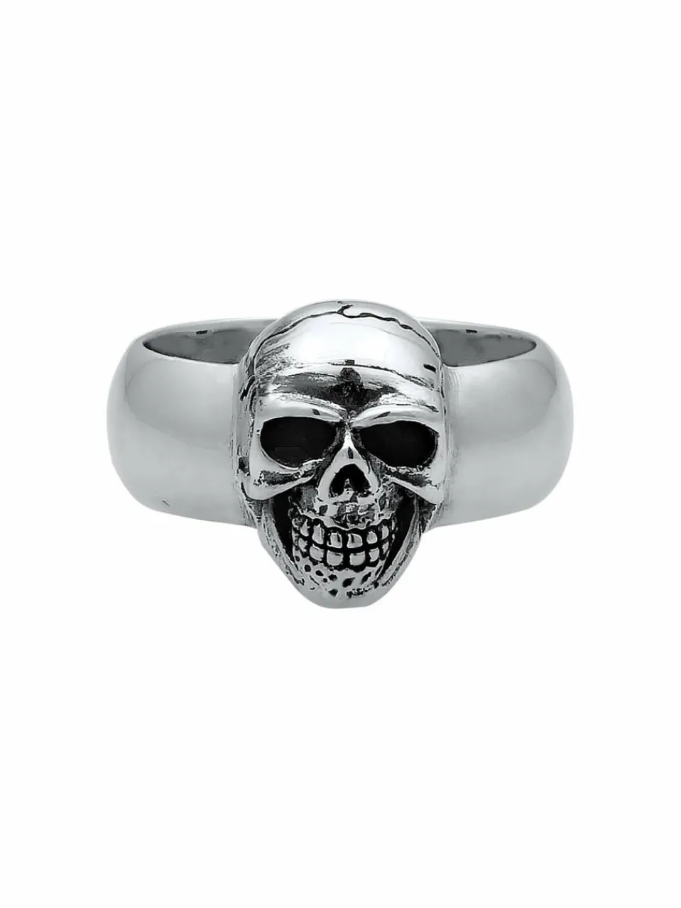 KUZZOI Schmuck<Herren Ring silber uni