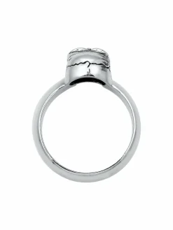 KUZZOI Schmuck<Herren Ring silber uni