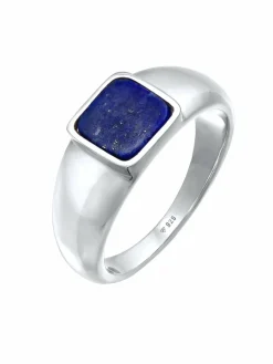 KUZZOI Schmuck<Herren Ring silber uni
