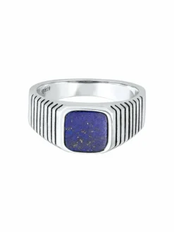 KUZZOI Schmuck<Herren Ring silber uni