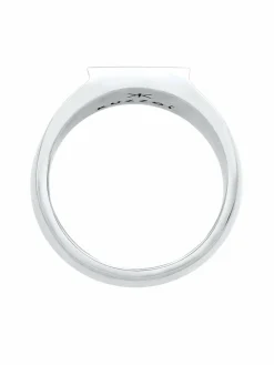 KUZZOI Schmuck<Herren Ring silber uni