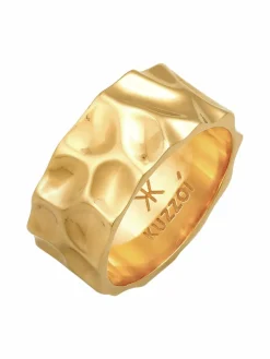 KUZZOI Schmuck<Herren Ring gold uni