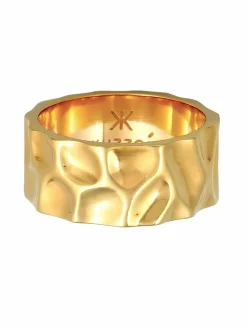 KUZZOI Schmuck<Herren Ring gold uni