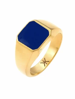 KUZZOI Schmuck<Herren Ring gold uni