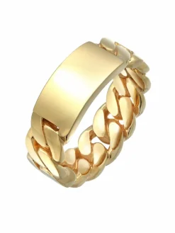 KUZZOI Schmuck<Herren Ring gold uni