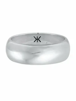 KUZZOI Schmuck<Herren Ring silber uni