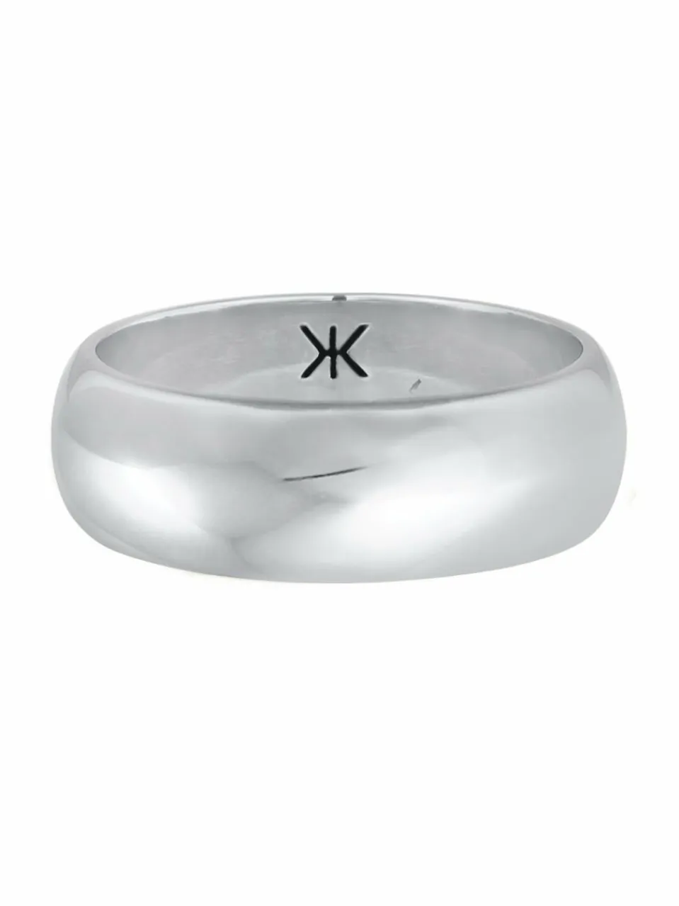 KUZZOI Schmuck<Herren Ring silber uni