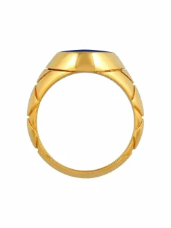 KUZZOI Schmuck<Herren Ring gold uni