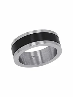 s.Oliver Schmuck<Herren Ring mehrfarbig uni