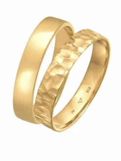 KUZZOI Schmuck<Herren Ring gold uni