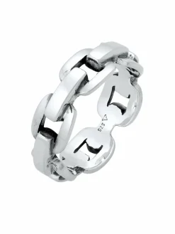 KUZZOI Schmuck<Herren Ring silber uni