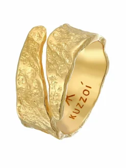 KUZZOI Schmuck<Herren Ring gold uni