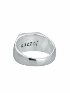 KUZZOI Schmuck<Herren Ring silber uni