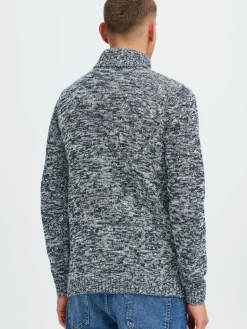 Herren Solid Pullover & Strickjacken>Herren Rollkragenpullover - SDRINO