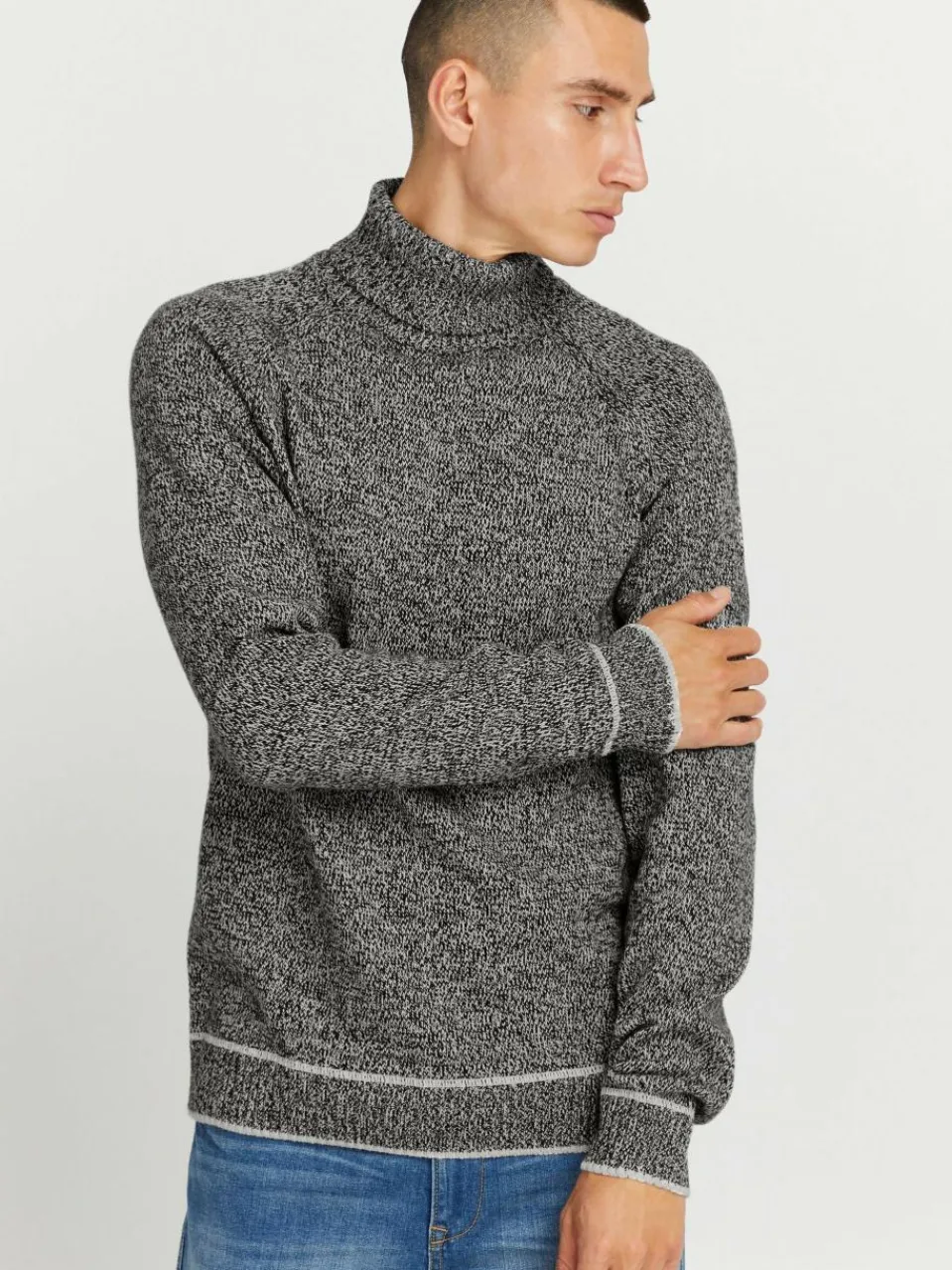 Herren BLEND Pullover & Strickjacken>Herren Rollkragenpullover
