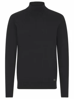 Solid Pullover & Strickjacken<Herren Rollkragenpullover - SDAKALMO schwarz uni
