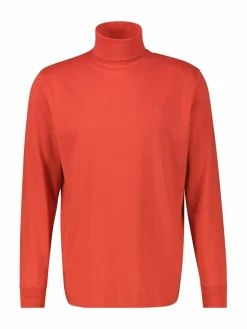 LERROS Pullover & Strickjacken<Herren Rollkragenshirt rot uni