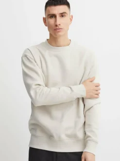 Solid Sweatshirts & Sweatjacken<Herren Rundhalspullover - SDLenz beige uni