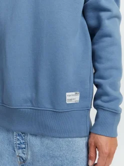 Solid Sweatshirts & Sweatjacken<Herren Rundhalspullover - SDLenz blau uni