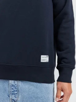 Solid Sweatshirts & Sweatjacken<Herren Rundhalspullover - SDLenz blau uni