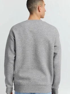 Solid Sweatshirts & Sweatjacken<Herren Rundhalspullover - SDLenz hellgrau uni