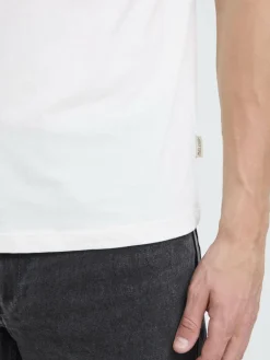 BLEND Shirts<Herren Rundhalsshirt - BHEbal 2 PACK weiß uni