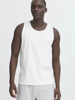 BLEND Shirts<Herren Rundhalsshirt - BHEbil 2 PACK weiß uni