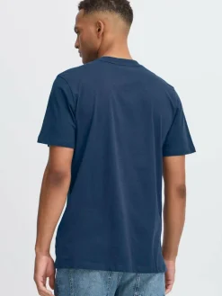 BLEND Shirts<Herren Rundhalsshirt - BHIVO 2 pack blau uni