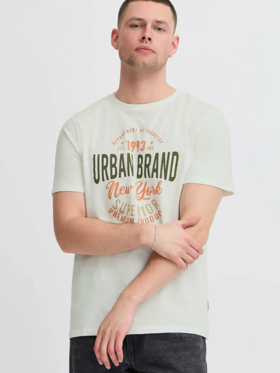 Herren BLEND Shirts>Herren Rundhalsshirt - BHJARBIN 3-Pack