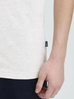 Kronstadt Shirts<Herren Rundhalsshirt - KSMccarto grau uni